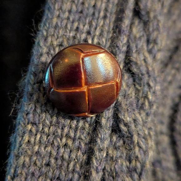 Original Aran Co. Cable Knit Cardigan Wool Sweater - Picture 5 of 10